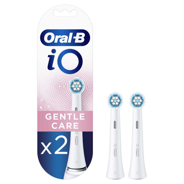 سری یدکی مسواک برقی اورال بی مدل iO Gentle Care بسته 2 و 4 عددی