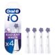 سری یدکی مسواک برقی اورال بی مدل iO Radiant White بسته 4 عددی